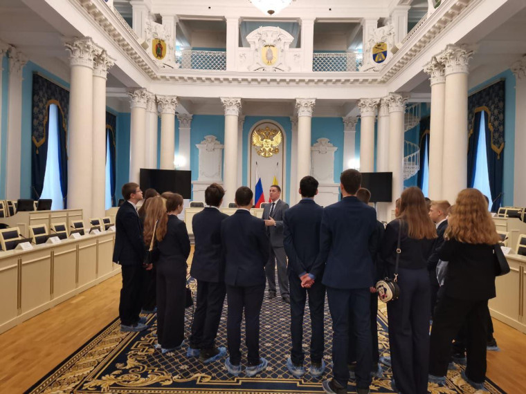 Экскурсия в Рязанскую Областную Думу.